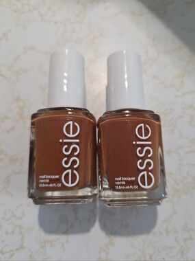 NWT 2 bottles Essie Nail Lacquer - Row With The Flow